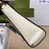 GUCCI Small GG Dahlia White Shoulder Bag