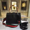 Gucci Dionysus medium top handle bag black leather