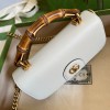 Gucci Diana mini white shoulder bag