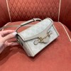 Gucci GG 1955 horsebit beige white mini bag