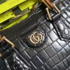 Gucci Diana small crocodile tote bag 27cm
