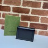 Gucci Diana card case wallet in black leather
