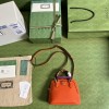 Gucci Diana orange mini tote bag