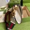 Gucci Horsebit 1955 small bag in GG Supreme in white