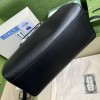 GUCCI DIANA Black Leather Crossbody Bag