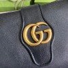 Gucci Dahlia Large Tote Double G Black Bag