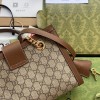 Gucci Padlock Mini GG Brown Shoulder Bag