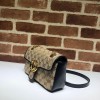 Gucci GG Marmont Mini Matelassé Black Shoulder Bag