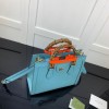Gucci Diana Small Tote Blue Bag 27cm 660195