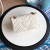 Gucci GG Marmont White Bag 443497