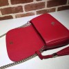 Gucci Interlocking GG Red Leather