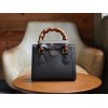 Gucci Diana Small Tote Black Bag 20cm
