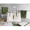 Gucci Jackie 1961 Medium Tote White Bag