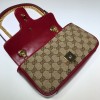 Gucci GG Marmont Mini Matelassé Red Shoulder Bag