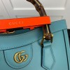 Gucci Diana Small Tote Blue Bag 27cm 660195