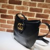 Gucci Arli Medium Calfskin Leather Black Bag