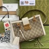 Gucci Padlock Mini GG White Shoulder Bag