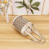 GUCCI GG Small Ophidia Bucket Bag in White