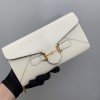 Gucci 1955 Horsebit white pouch
