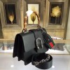 Gucci Dionysus medium top handle bag black leather