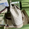 Gucci Beige White Backpack