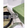 Gucci belt 2cm in black