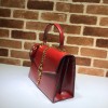 GUCCI Small Sylvie 1969 Top-Handle Red Bag