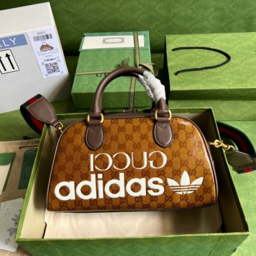 Gucci x adidas mini duffle bag