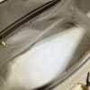 Gucci Savoy large duffle gray & beige bag