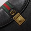 Gucci Ophidia small black top handle bag