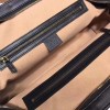 GUCCI RE(BELLE) SUEDE MEDIUM TOP HANDLE BAG ‎516459 NAVY BLUE 2018