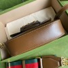 Gucci Horsebit 1955 mini brown gg bag