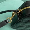 Gucci Matelassé black leather shoulder bag