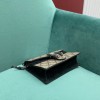 Gucci dionysus super mini black flap bag