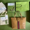 Gucci Dahlia Large Tote Double G Brown Bag