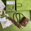 Gucci Horsebit 1955 mini brown bag