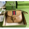 Gucci GG Brown Dahlia Bag