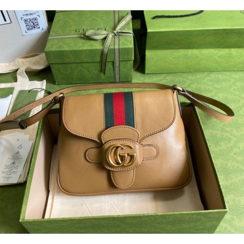 Gucci GG Brown Dahlia Bag