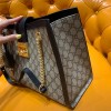 Gucci Padlock Small GG Black Shoulder Bag