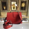 Gucci Dionysus medium top handle bag Red leather