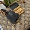 Gucci Padlock Bee Mini GG Shoulder Bag