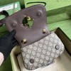 Gucci Blondie Shoulder Bag GG Canvas 22cm