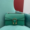 Gucci medium dionysus green leather bag