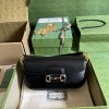 Gucci Horsebit 1955 black shoulder bag