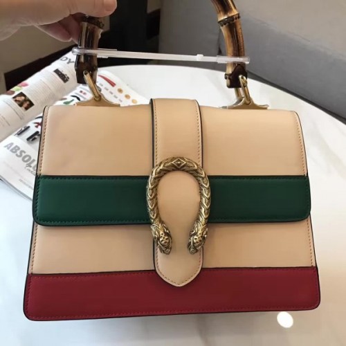 Gucci Dionysus medium top handle bag leather