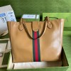 Gucci Dahlia Large Tote Double G Brown Bag