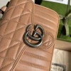 Gucci GG Marmont mini top handle bag in beige