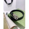 Gucci belt 2cm in black