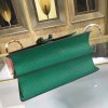 Gucci Dionysus medium top handle bag green leather