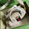 Gucci Ophidia GG mini beige top handle duffle bag